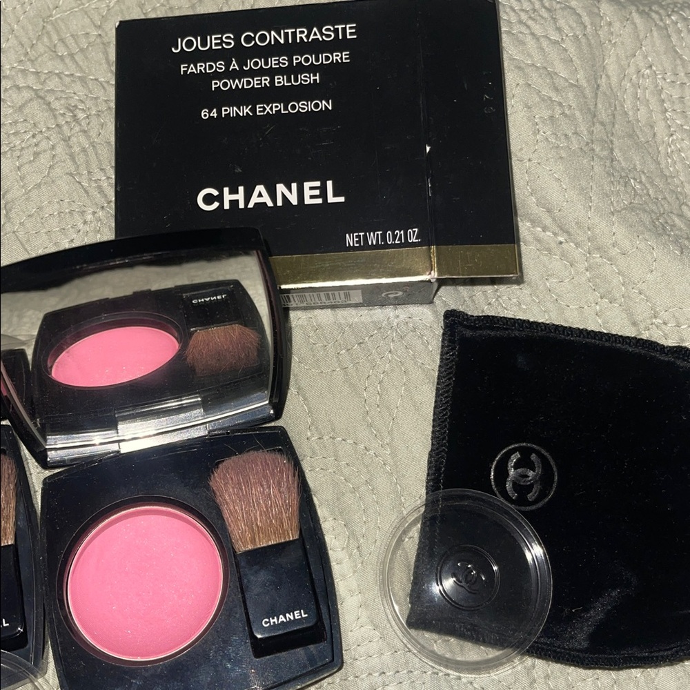 CHANEL Joues Contraste Blush Duo - Pink and Plum - Picture 4 of 5